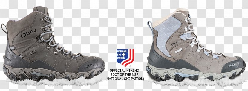 Sports Shoes Snow Boot Men's Oboz Bridger Mid Bdry Hiking - Work Boots Transparent PNG