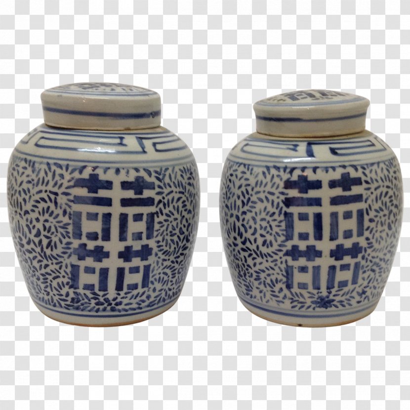 Blue And White Pottery Chinese Ceramics Vase - Ceramic - The Porcelain Transparent PNG