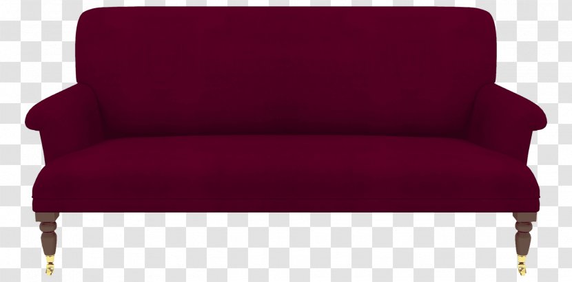 Loveseat Sofa Bed Slipcover Couch - Chair Transparent PNG