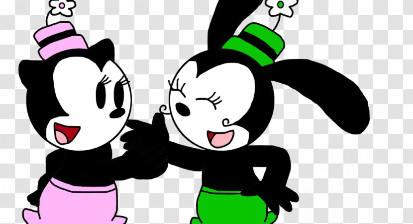 Oswald The Lucky Rabbit Walt Disney Company Alice Comedies My Melody - Watercolor Transparent PNG