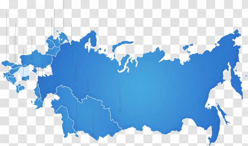 Moscow Saint Petersburg Map - Europe Transparent PNG