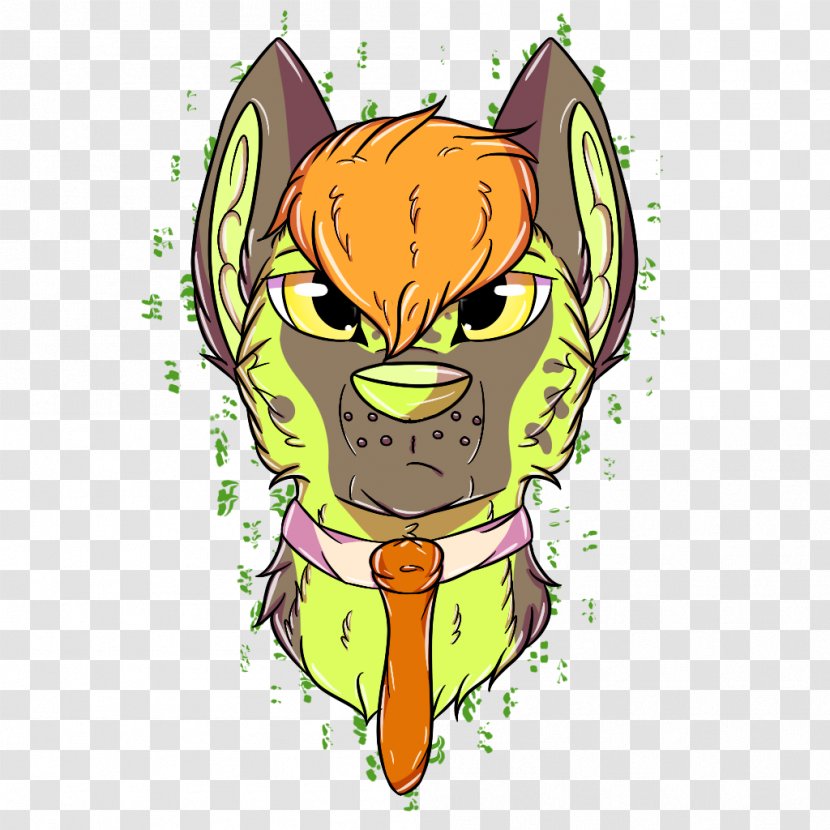 Big Cat Roar Cartoon - Yellow Transparent PNG