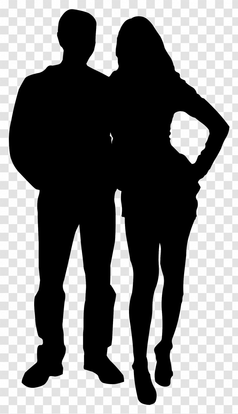 Couple Actor Silhouette Significant Other Love - Frame - Silhouettes Transparent PNG
