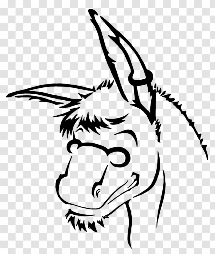 Nose Horse Drawing Line Art Clip - Wing Transparent PNG