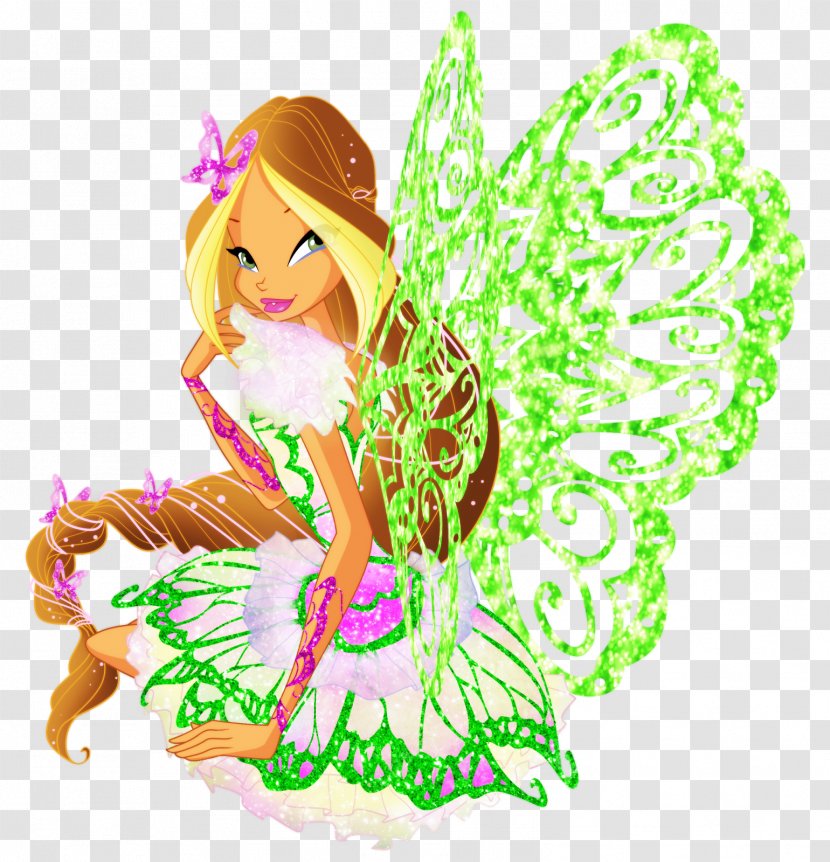 Flora Bloom Musa Fairy Winx Club - Barbie - Season 7Fairy Transparent PNG