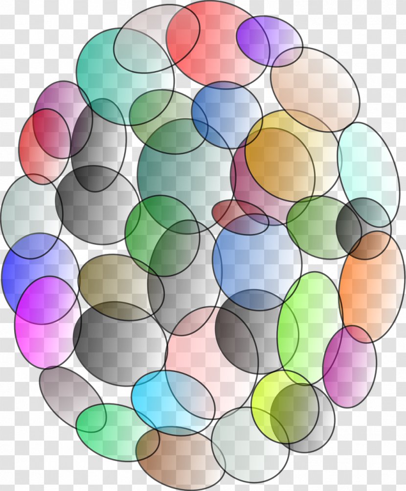 Circle Symmetry Pattern Transparent PNG