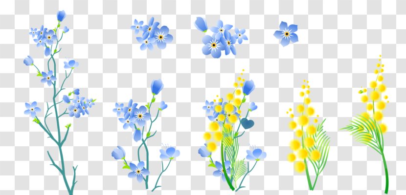 Grasses Floral Design Cut Flowers Petal - Lavender - Flower Transparent PNG