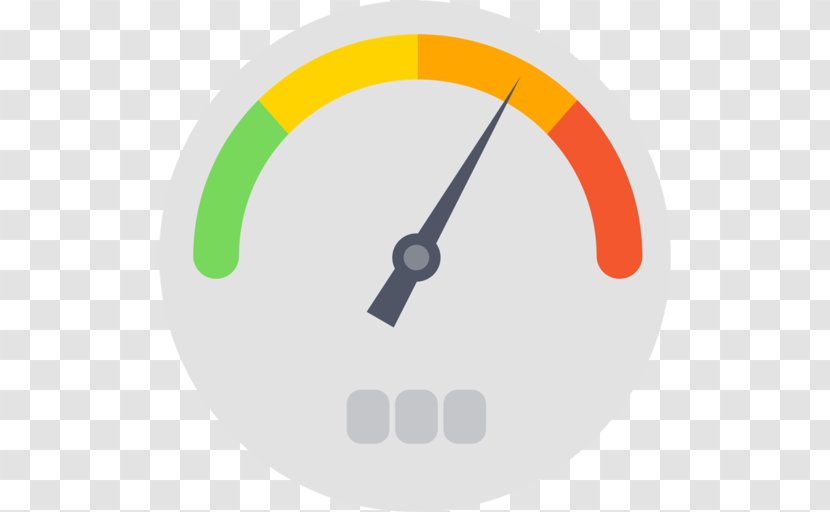 Speedometer Odometer - Yellow Transparent PNG