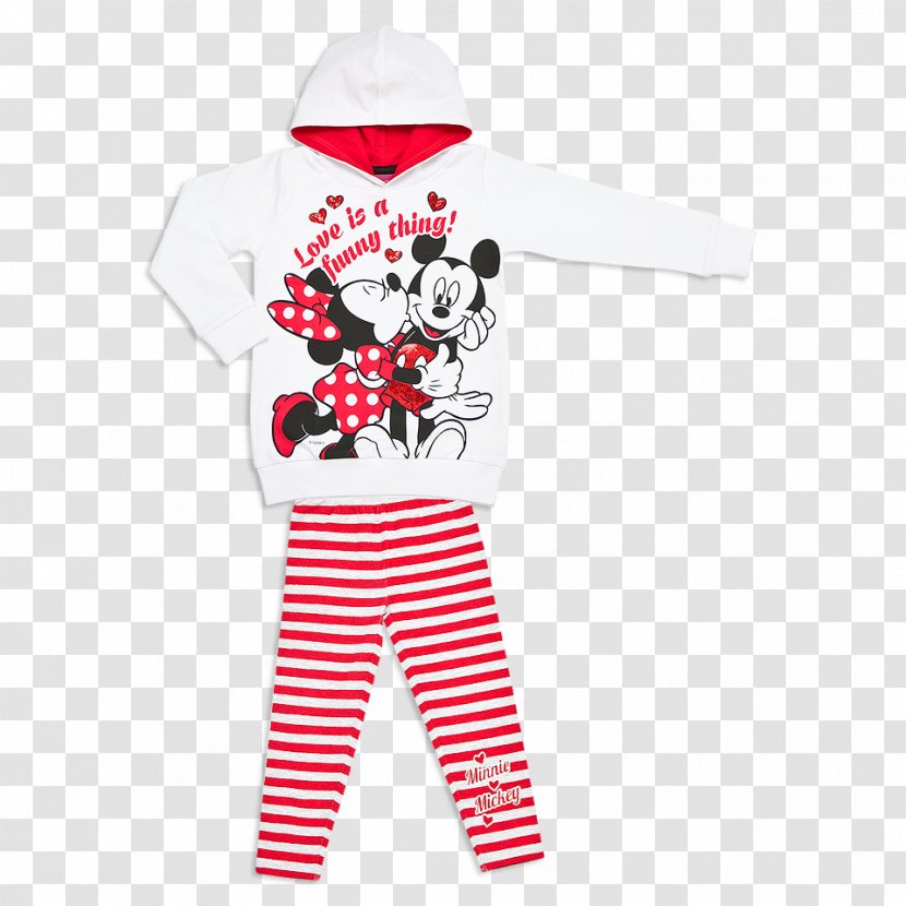 Pajamas Sleeve Clothing Toddler Christmas - White - минни маус Transparent PNG