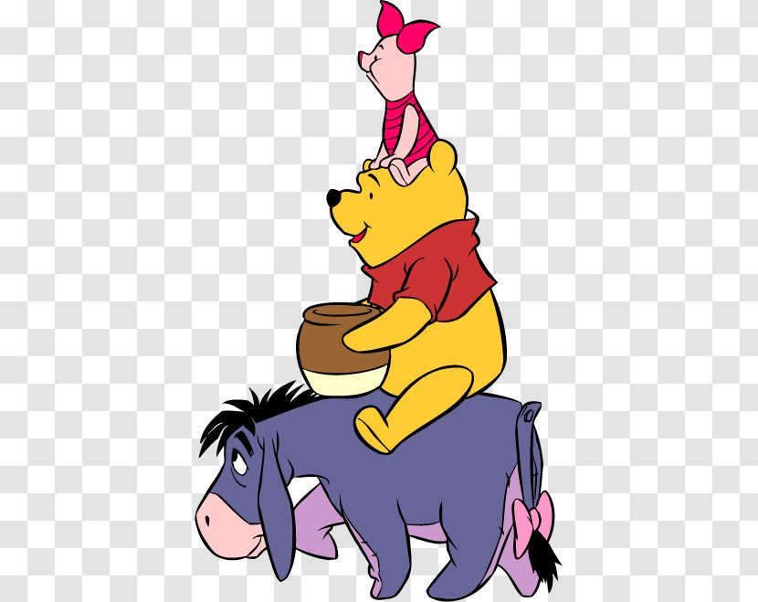 Eeyore Winnie The Pooh Piglet Painting - Silhouette - Pooh,Winnie Pooh,piggy,Printing Vector Transparent PNG