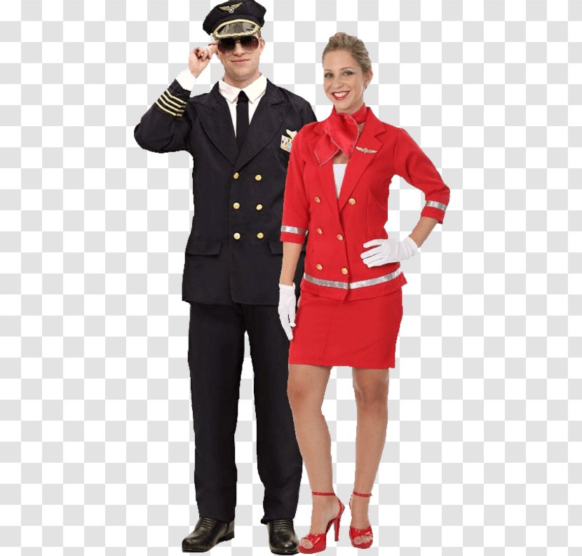 Costume Party Clothing Flight Attendant 0506147919 - Hat - Masquerade Flyer Transparent PNG