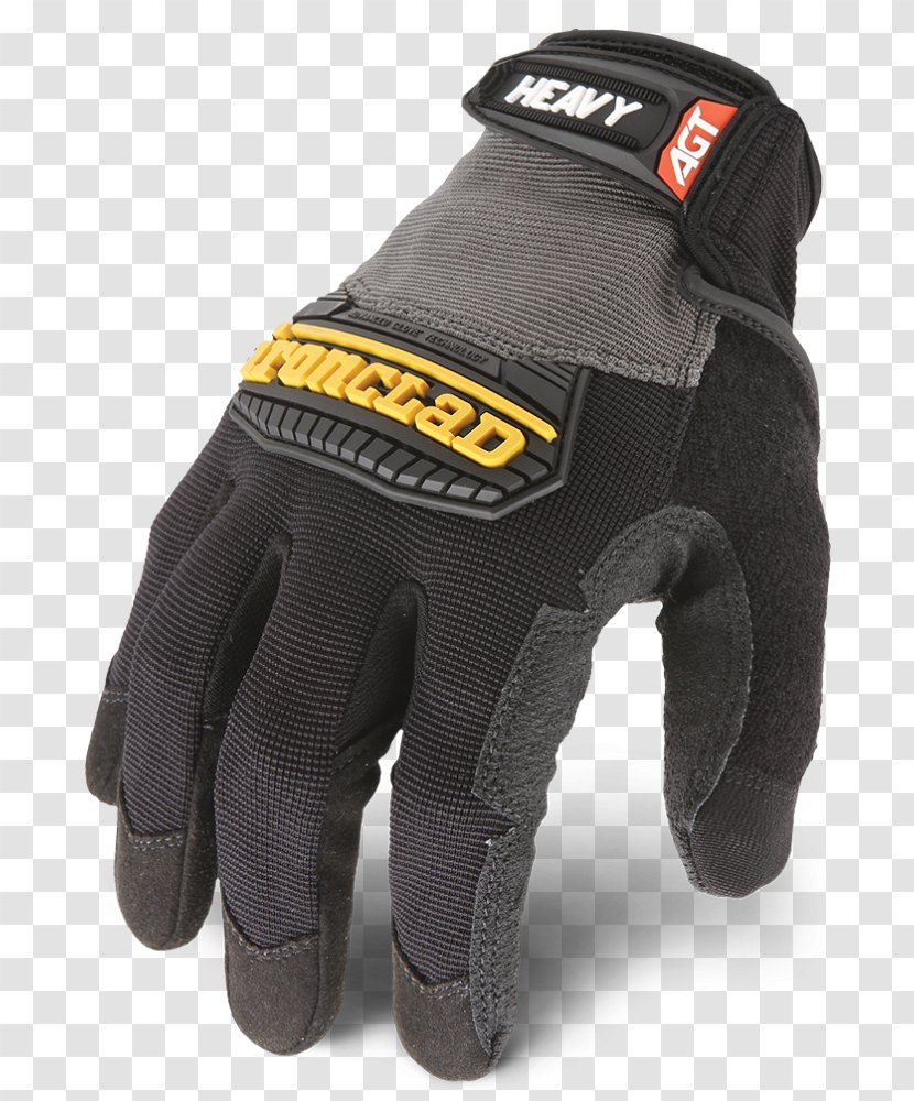 Ironclad Warship Glove Performance Wear Palm Knuckle - Safety Transparent PNG