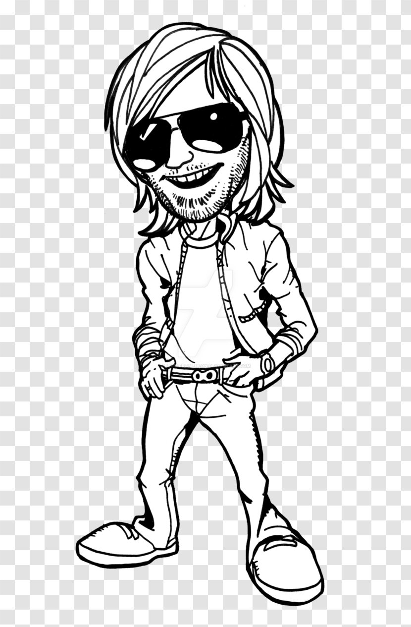 Line Art Cartoon Drawing Comics Caricature - Head - David Guetta Transparent PNG