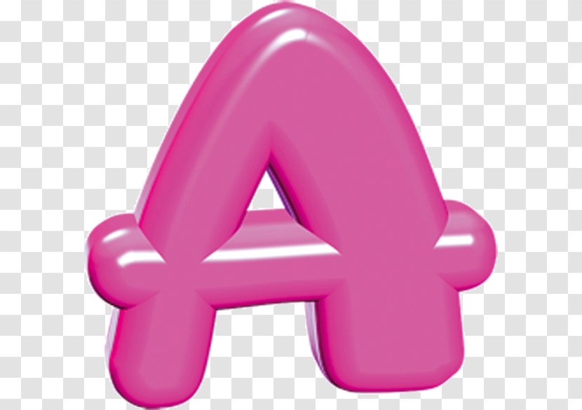 Letter English Alphabet Typography Em - Pink - A Transparent PNG