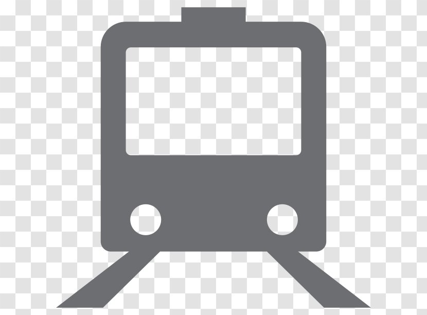 Rail Transport Bus Train Tram Public - Through Transparent PNG
