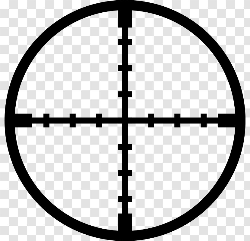 Reticle Clip Art - Free Content - Cross Artwork Transparent PNG