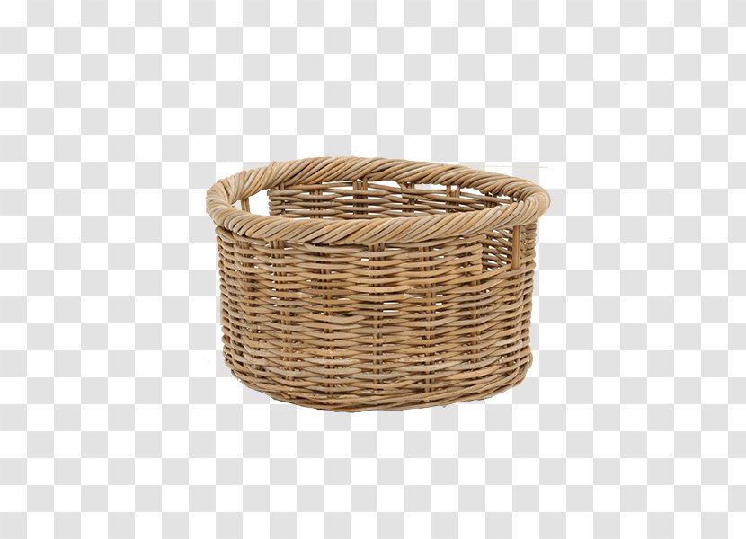 Basket Wicker Product Design - Storage - Mockup Transparent PNG