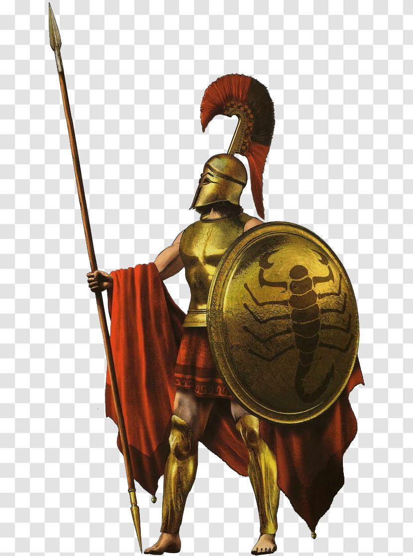 Ancient Rome Sparta Roman Empire Army Soldier - Hoplite Transparent PNG