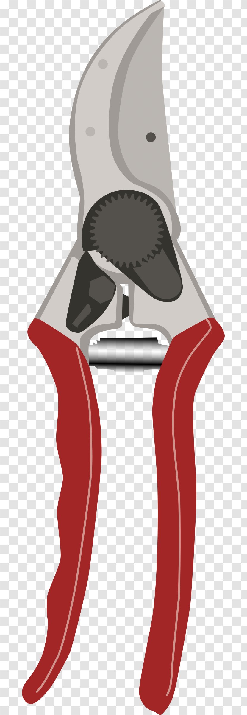 Pruning Shears Garden Clip Art - Red - Design Transparent PNG