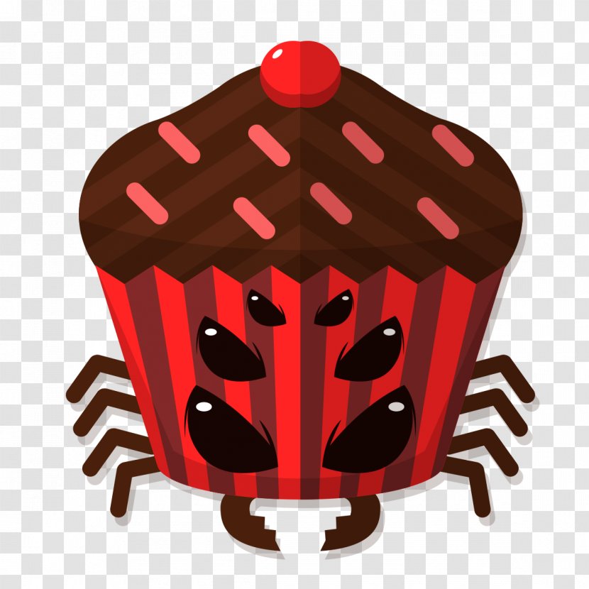 Cake Creativity - Spider Terrible Shape Transparent PNG