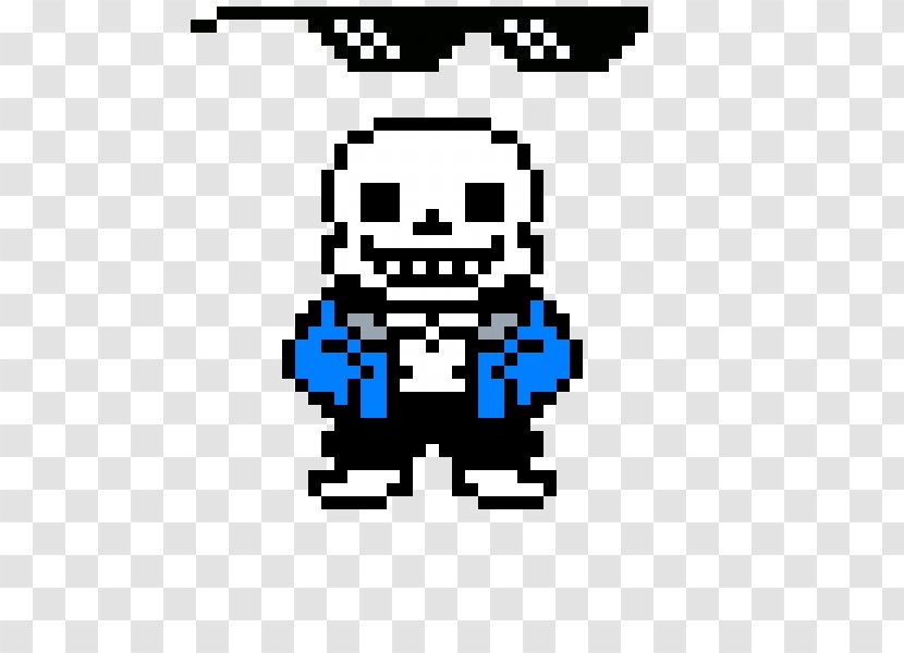 Undertale Sprite Pixel Art Sans-serif Comic Sans - Drawing Transparent PNG