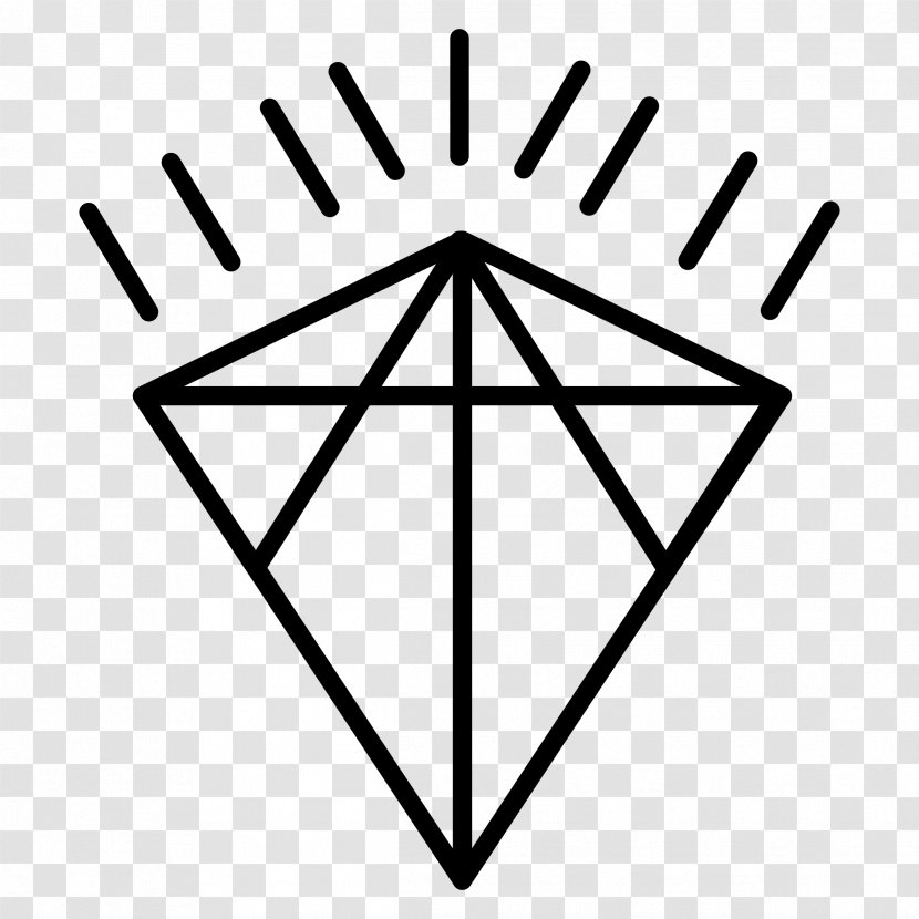 Star Symbol - Triangle - Coloring Book Musical Instrument Transparent PNG
