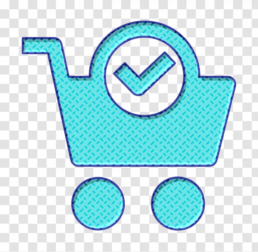 Finance Icon Cart Buy - Symbol Turquoise Transparent PNG