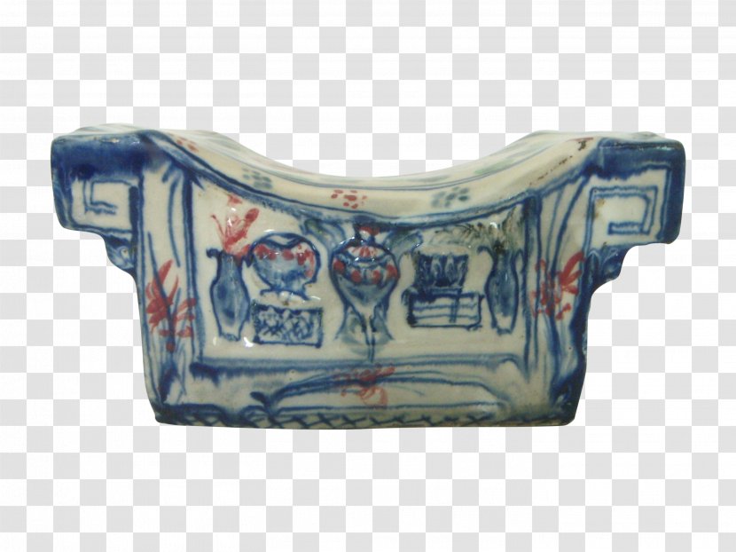 Song Dynasty Cizhou Ware Chinese Ceramics Pillow Porcelain - Blue And White Pottery - The Transparent PNG