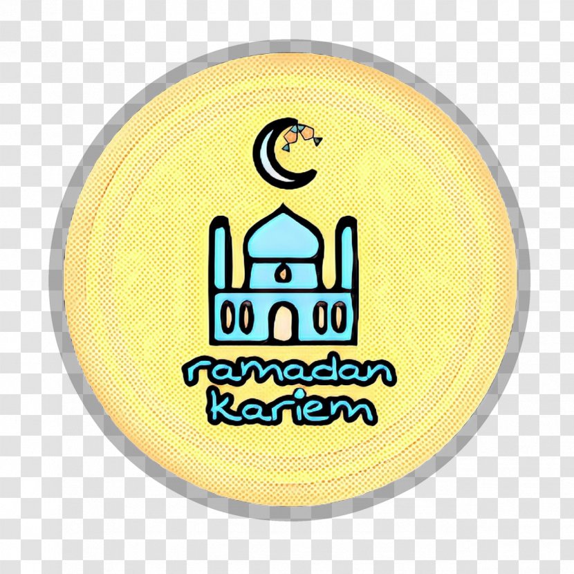 Ramadan Background - Salah - Yellow Hadith Transparent PNG