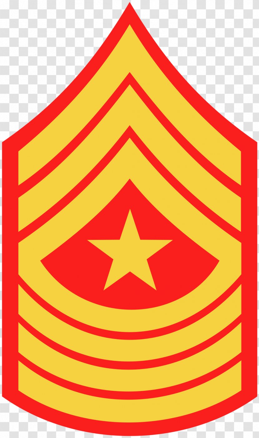 Sergeant Major Of The Marine Corps United States Rank Insignia Military - Master Gunnery Transparent PNG