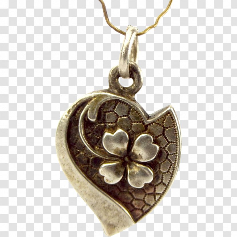 Charms & Pendants Silver Jewellery Luck Four-leaf Clover - Charm Bracelet - Gold Heart Transparent PNG