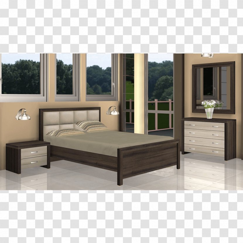 Bed Frame Mattress Furniture Bedding Transparent PNG