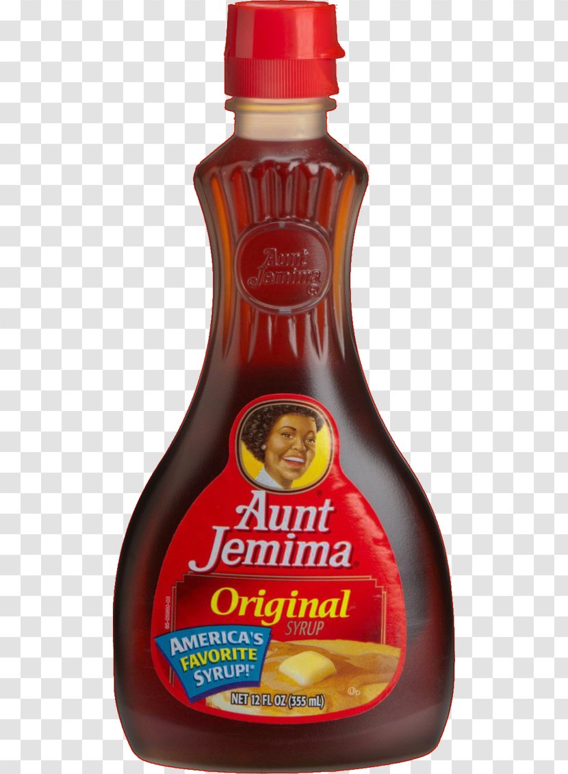 Pancake Aunt Jemima Sauce Marshmallow Creme Syrup - Cuisine - Bottle Transparent PNG