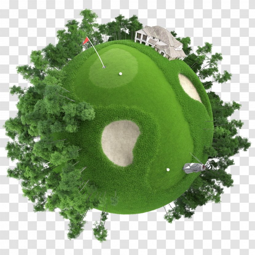 Golf Course Microsoft PowerPoint Handicap Caddie - Creative Planet Earth Pattern Transparent PNG