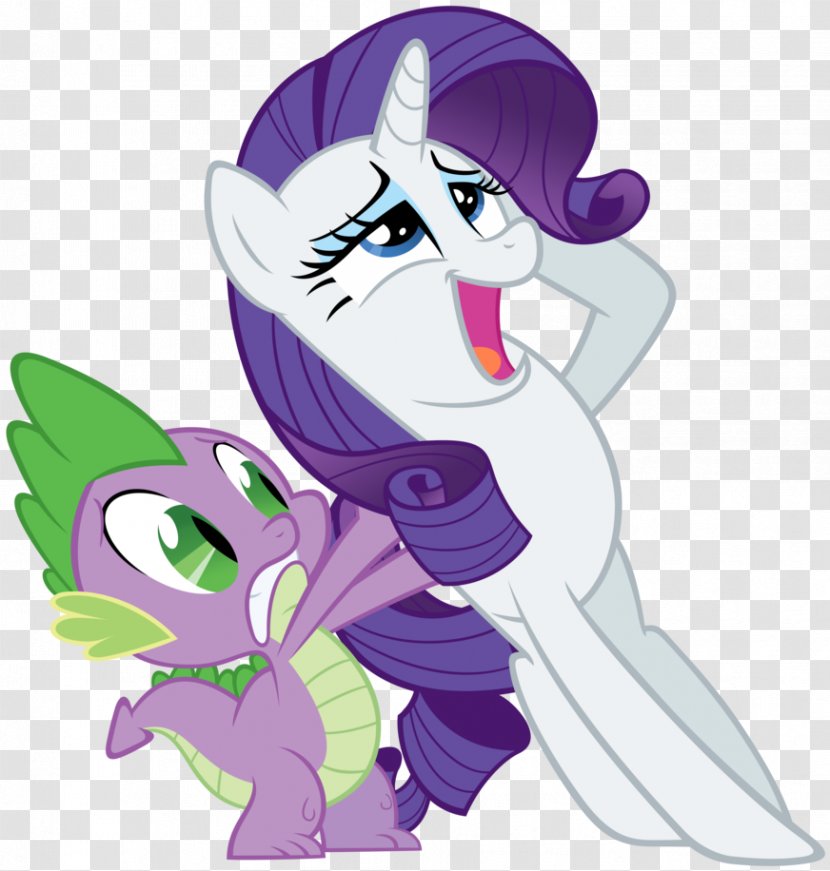 Rarity Spike Applejack Rainbow Dash Pony - Heart Transparent PNG