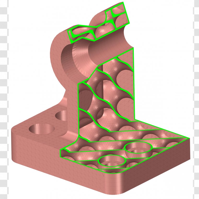 SpaceClaim 3D Printing Three-dimensional Space Ansys - Spaceclaim - Topology Transparent PNG