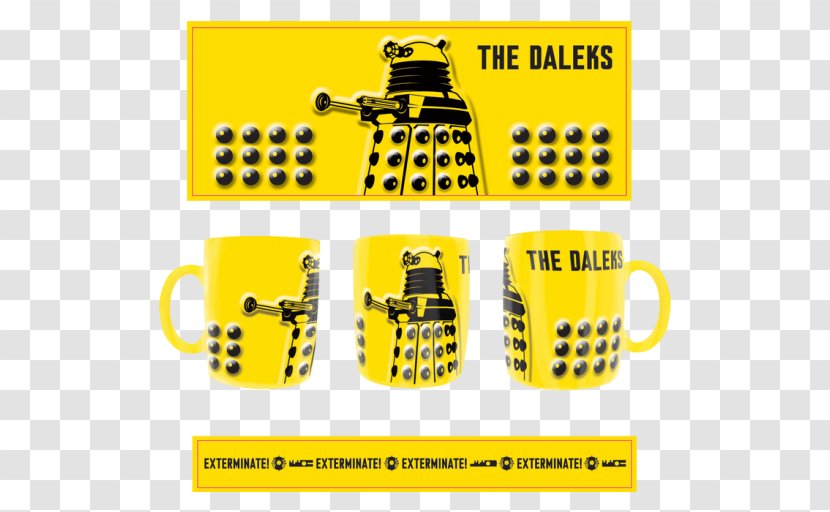 Dalek Mug Brand - Doctor Who Transparent PNG