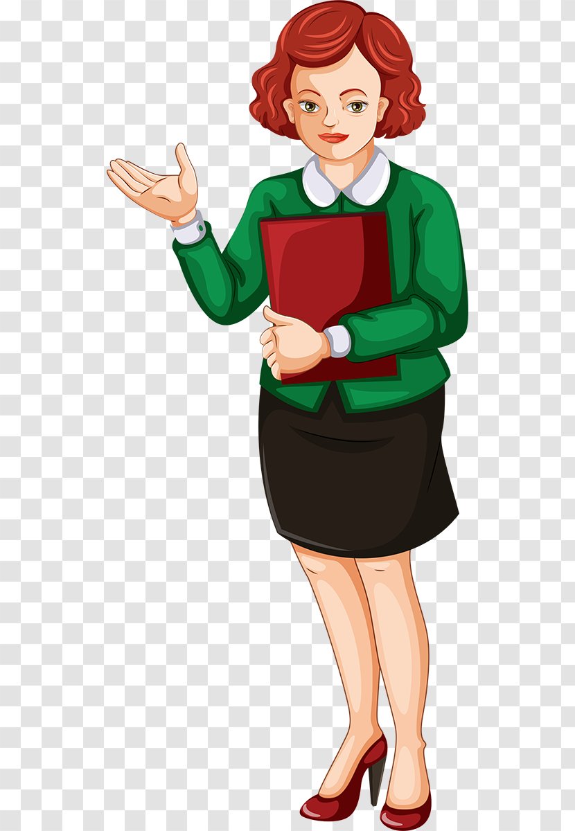 Clip Art - Cartoon - Teacher Transparent PNG