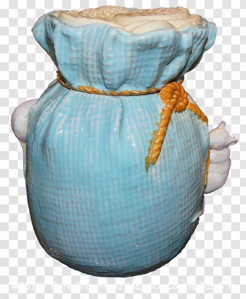 Ceramic Vase Turquoise - Artifact Transparent PNG