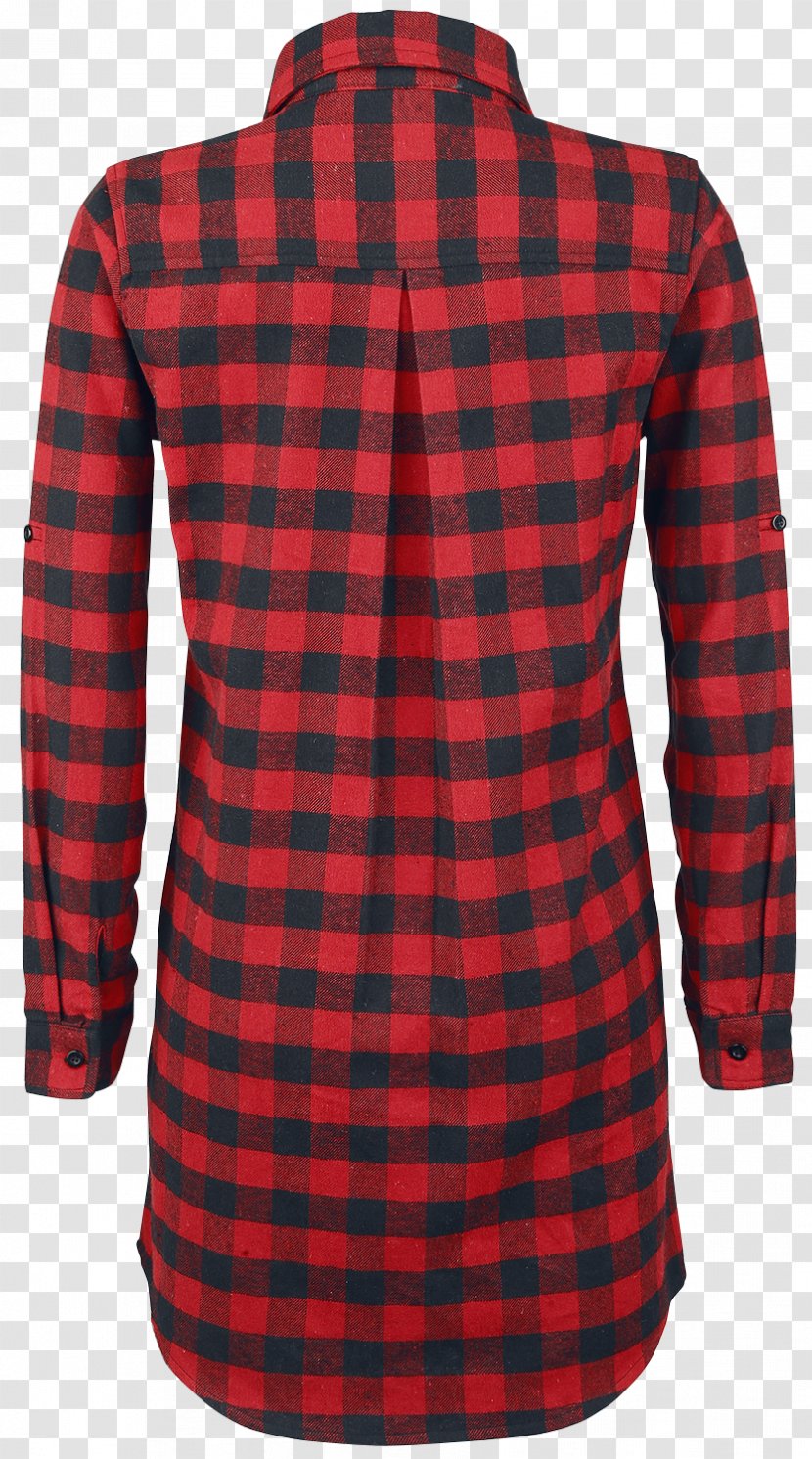 Tartan Sleeve - Checkered Shirt Transparent PNG