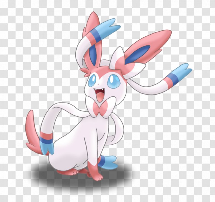 Pokémon X And Y Eevee Sylveon Drawing - Vertebrate - Pokemon Transparent PNG