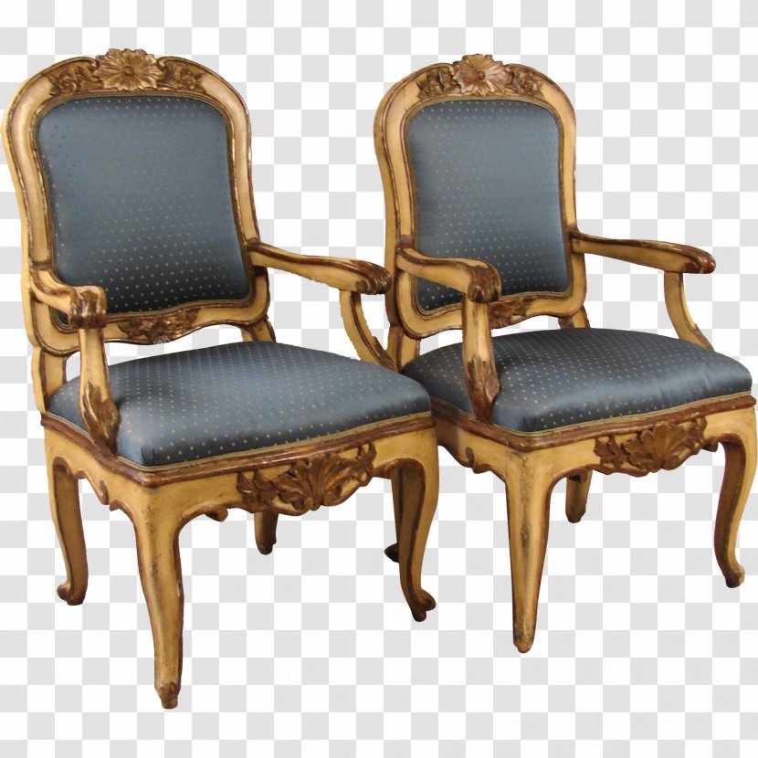 Table Chair Furniture Rococo Seat - Louis Xv Of France - Armchair Transparent PNG