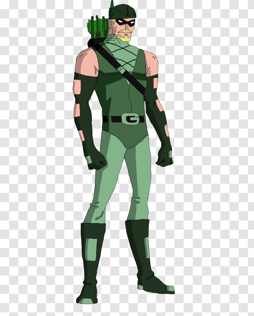 Green Arrow Roy Harper Black Canary Young Justice Mort Weisinger - Uniform Transparent PNG
