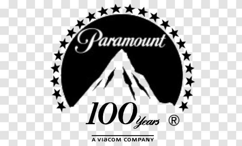 Paramount Pictures Universal Logo Film Studio - Monochrome - 25 Years Anniversary Transparent PNG
