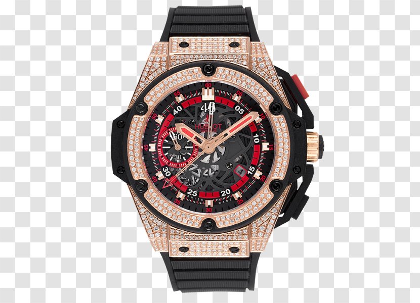 Hublot King Power Counterfeit Watch Rolex - Chronograph Transparent PNG
