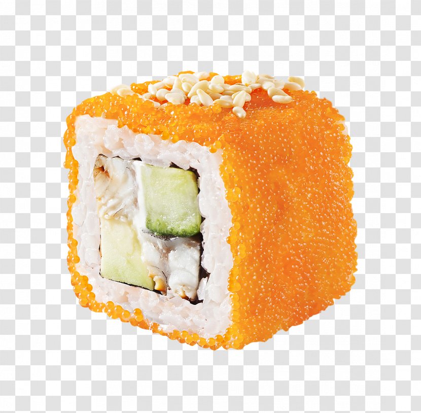 California Roll Sushi Makizushi Japanese Cuisine Unagi - Nori Transparent PNG