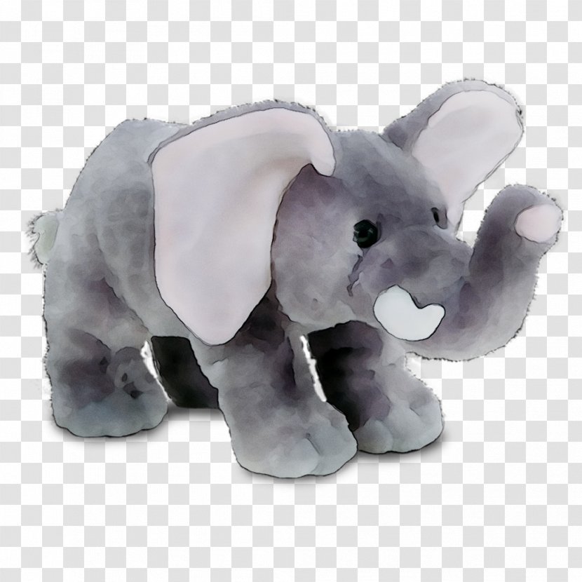 Indian Elephant African Stuffed Animals & Cuddly Toys Terrestrial Animal - Elephants And Mammoths Transparent PNG