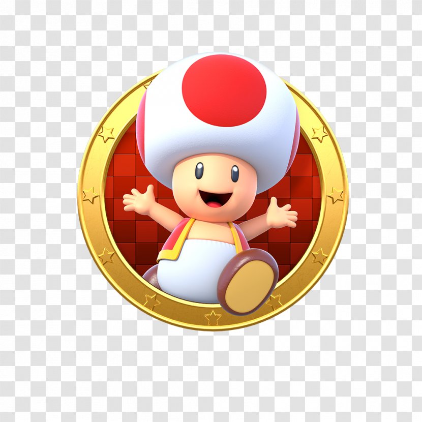 Mario Party Star Rush Bros. Toad 8 - Super Bros Transparent PNG