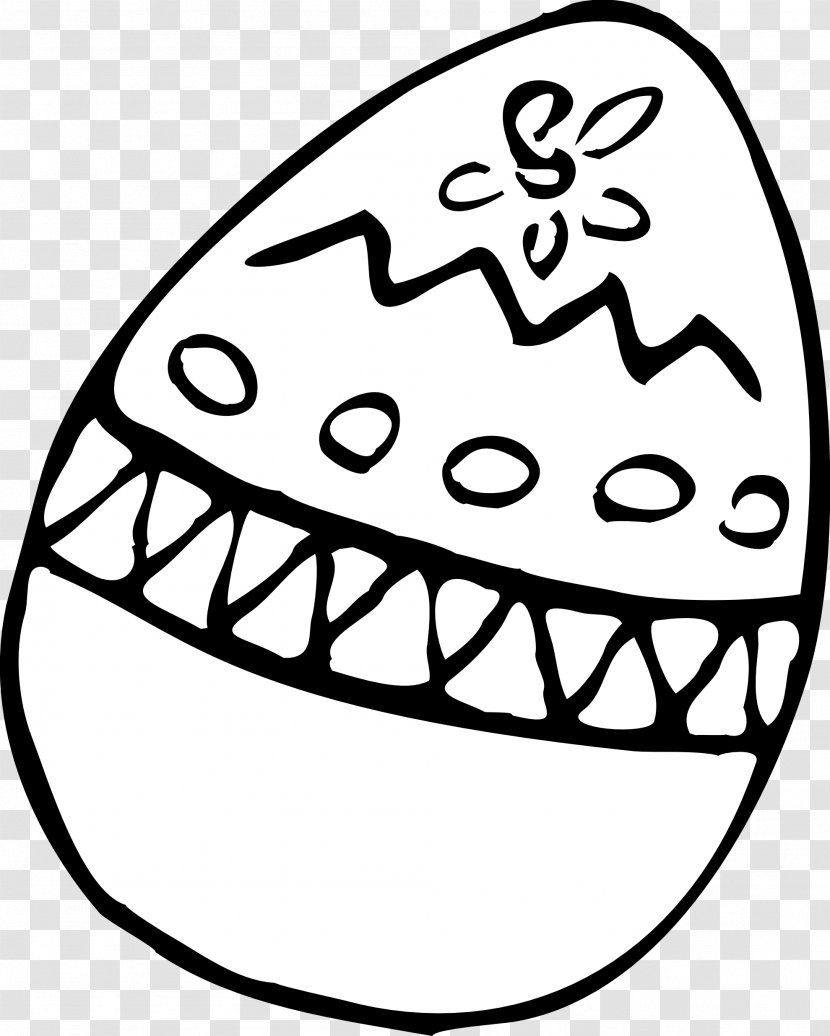 Easter Bunny Black And White Egg Clip Art - Smile - Computer Cliparts Transparent PNG