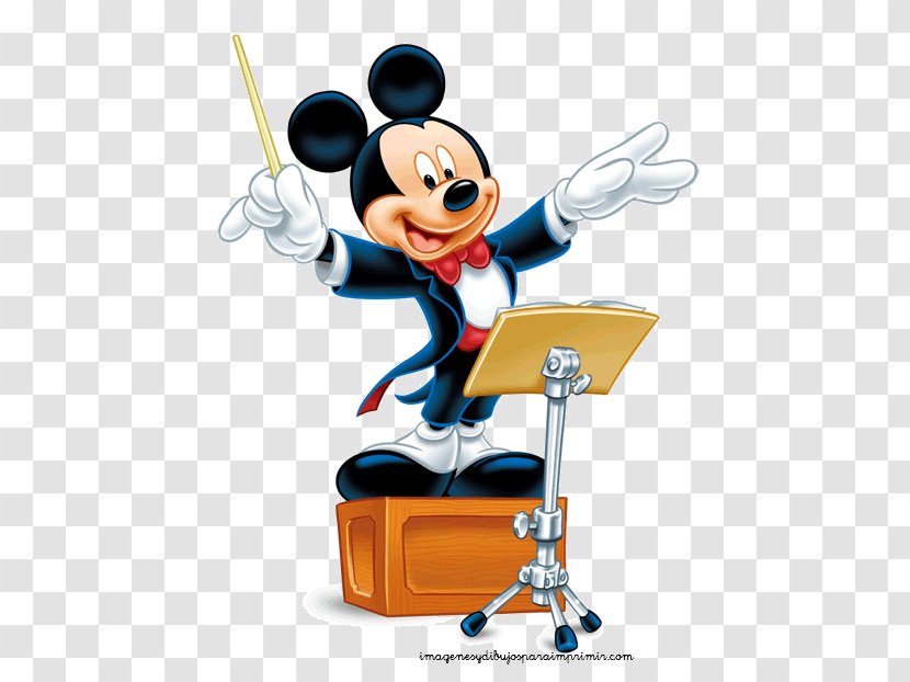 Mickey Mouse Minnie Donald Duck The Walt Disney Company Conductor - Art - Ludwig Von Drake Transparent PNG